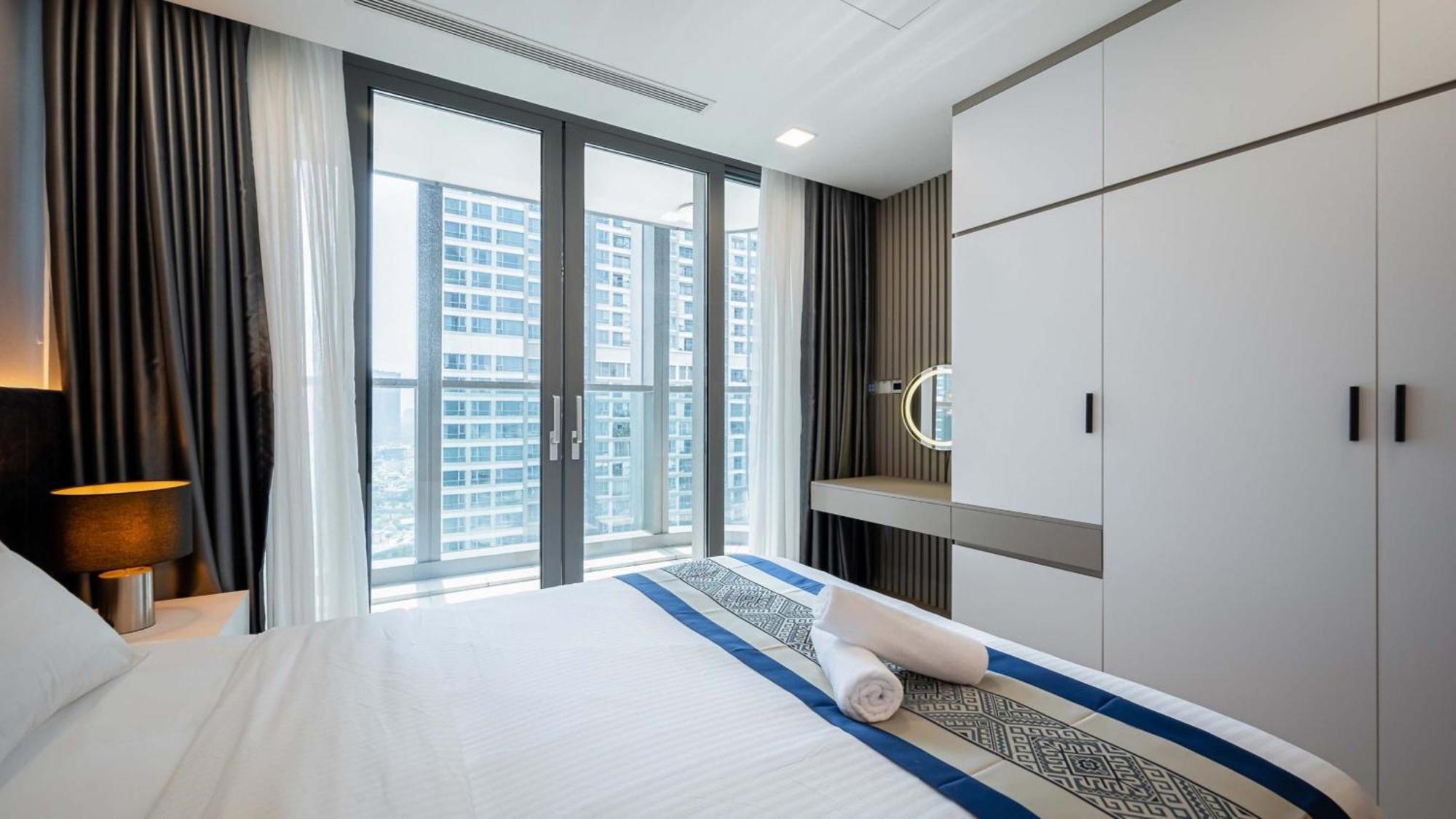 Landmark 81 And Vinhomes Riverside Residence Ho Chi Minh-stad Buitenkant foto