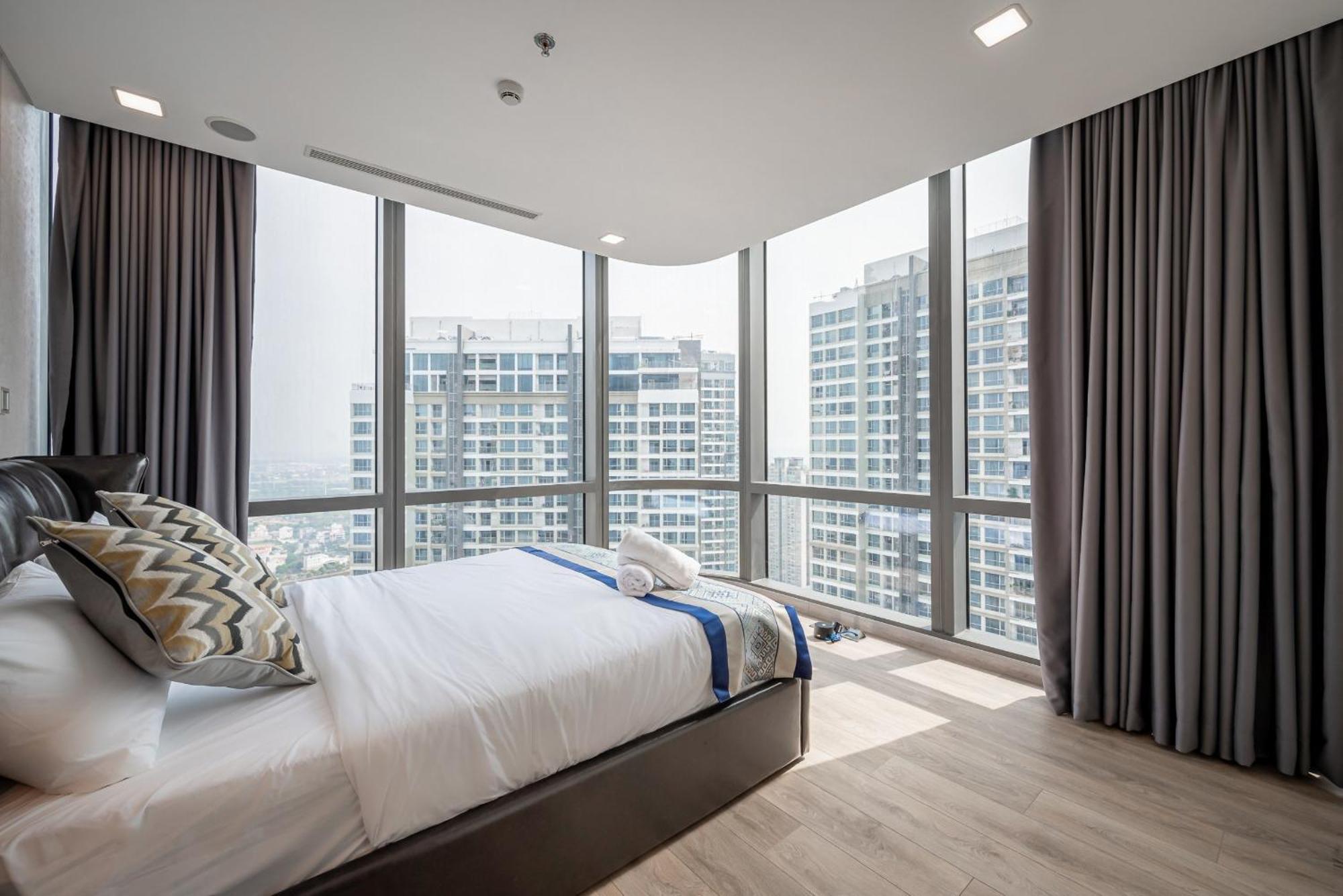 Landmark 81 And Vinhomes Riverside Residence Ho Chi Minh-stad Buitenkant foto
