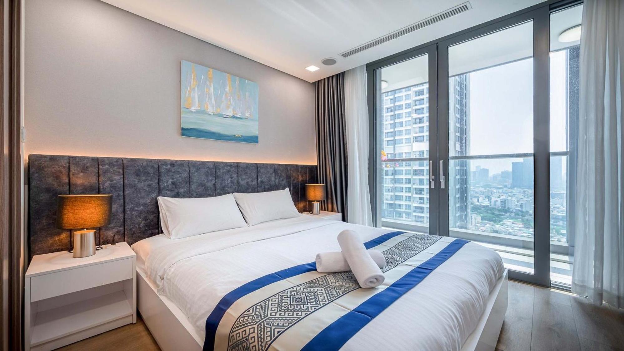 Landmark 81 And Vinhomes Riverside Residence Ho Chi Minh-stad Buitenkant foto