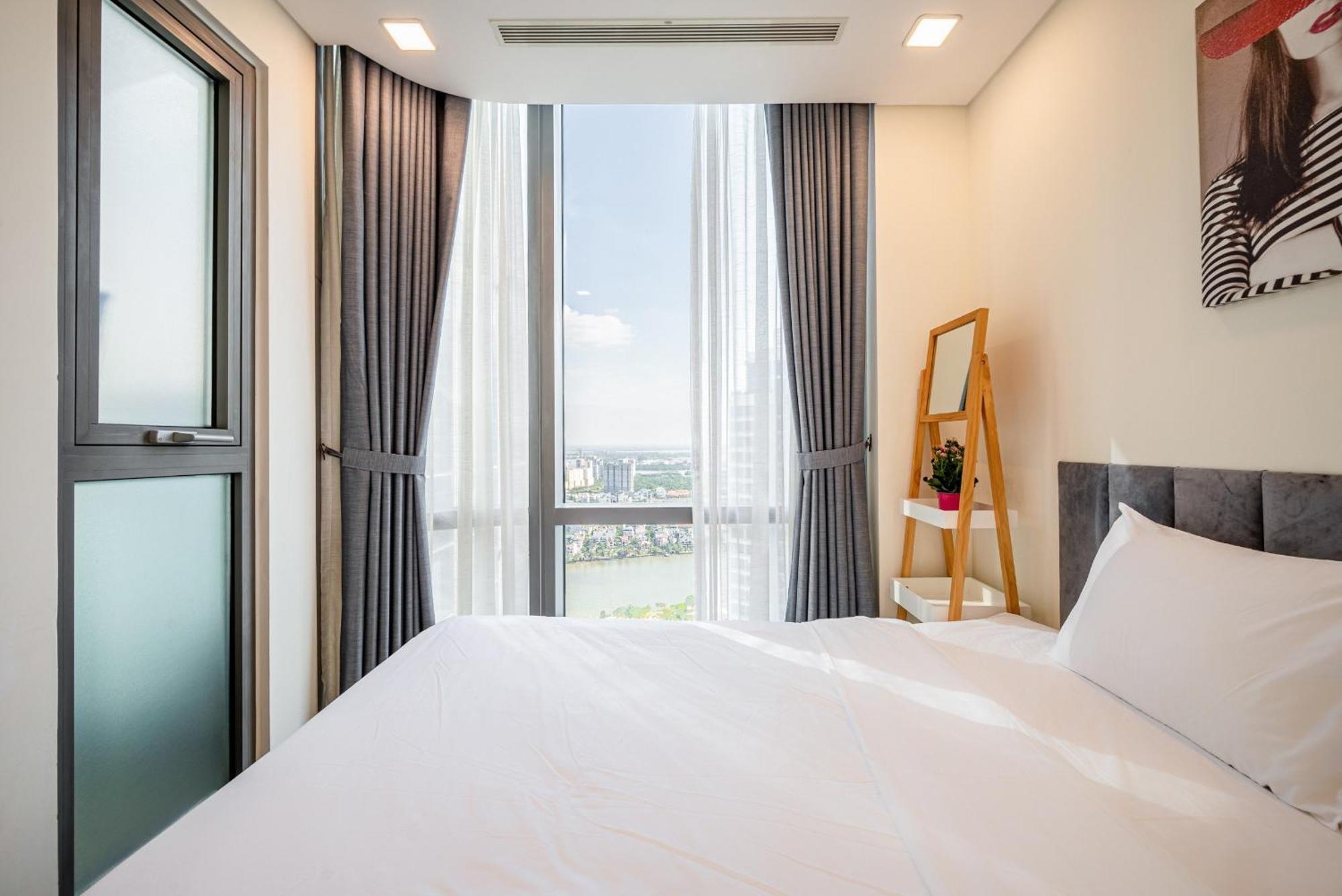 Landmark 81 And Vinhomes Riverside Residence Ho Chi Minh-stad Buitenkant foto